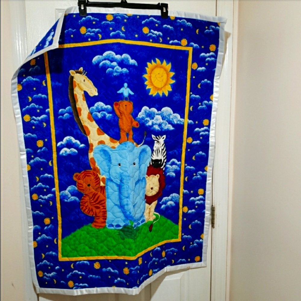 A beautiful baby blanket